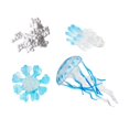 thumbnail image 1 of HILABEE Jellyfish Growth Cycle Science Biology Model Animal Life Growth Cycle Figure blue, 1 of 9