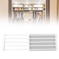 thumbnail image 4 of Shelf Dividers,PP Steel Tube Closet Tension Shelf Expandable Nail Free Wardrobe Cupboard Divider Storage Rack, 4 of 8