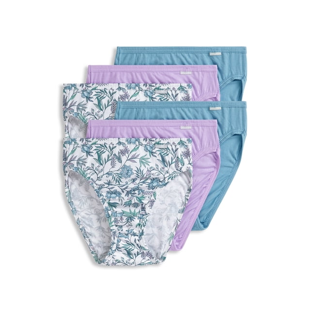 Jockey Femmes 100 % Coton Elance Coupe Française - Lot de 6