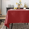 thumbnail image 4 of Wzzjkit Table Cloth Scandinavian Table Cover Napkin Waterproof Oilproof Tablecloth Table Mat Solid Color Imitation Linen Tablecloths, 4 of 6