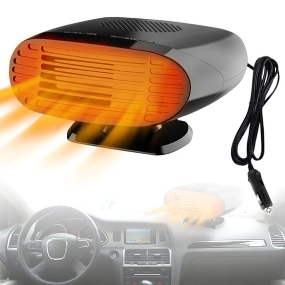 Car Heater Electric Car Heaters Fast Heating Windshield Defroster Defogger 2 in 1 Car Heating Fans with Heating Cooling Mode Portable Mini Heater for Small Vehicle