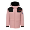 thumbnail image 3 of RXIRUCGD USB Intelligent Constant Temperature Heated Windproof Plus Size Coat For Men And Women Winter 4 Heated Jacket Coat( Pink, Size:S ), 3 of 4