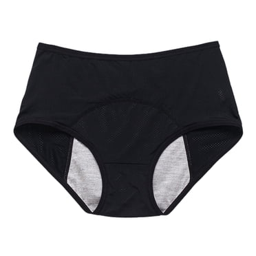 Plus Size Women's Panties Leak Proof High Waisted Underwear for Menstruation Comfort and Support L to 8XL