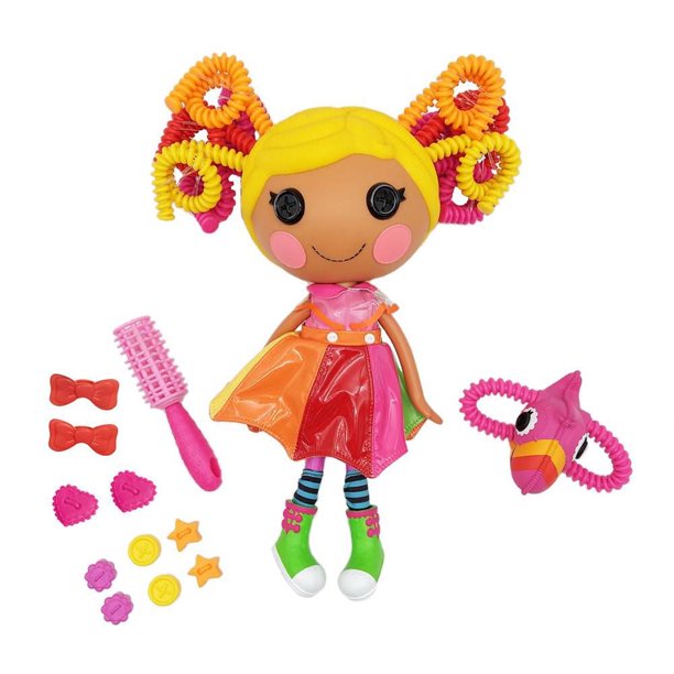 Lalaloopsy Silly Hair Doll - April Sunsplash with Pet Toucan, 13