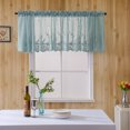 thumbnail image 1 of Short Window Valance Window Topper Curtains Room Darkening Curtains Darkening Kitchen Curtains Blackout Tiers Curtain Blackout Short Window Valance Curtains Darkening Privacy, 1 of 3