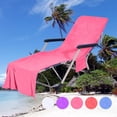 thumbnail image 2 of Housses de Chaise Serviette en Microfibre Chaise de Plage Serviette de Plage Chaise Longue Housse de Serviette de Plage Chaise Longue de Piscine en Microfibre, 2 of 9