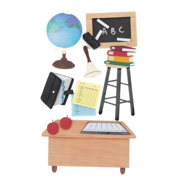 Jolee's Boutique Autocollants Dimensionnels-Enseignant