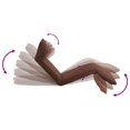 thumbnail image 3 of vidaXL Foldable Sunlounger Oxford Fabric Brown, 3 of 5