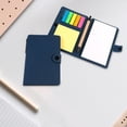 thumbnail image 2 of Blue Button Sticky Notes With Pen Self Stick Memo Pad Notepad Office School Planner Journal Writing Supplies Blue Reminder Notes Desk Companion, 2 of 6