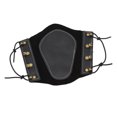 thumbnail image 4 of PU Leather Arm Guard, Cowhide Material Brass  Decorative Buckle Arm Guard Protection Retro Beautiful Strong Force  For Competitive Bow Black, 4 of 8
