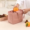 thumbnail image 3 of RKSTN Lunchbox lunch Boîte à pour Femmes Boîte à lunch Sac à lunch pour Hommes Femmes Grande Capacité Sacs à lunch Réutilisables Sac à lunch Isolé Glacière de Boîte à lunch, 3 of 7