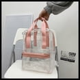 thumbnail image 2 of Dvkptbk Storage Clear Backpack Heavy Duty Pvc Transparent Backpack Large School Book Bag Home Essentials, 2 of 7