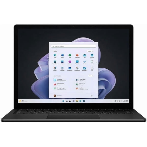 Open Box - Microsoft Surface Laptop 5 13.5" Touchscreen Notebook - 2256 x 1504 - Intel Core i7 12th Gen i7-1265U - Intel Evo Platform - 32 GB Total RAM - 512 GB SSD - Matte Black