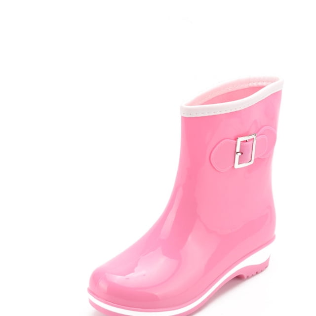 Bottes Hautes Imperméables pour Femmes XZNGL, Mode, Plastique, Talon Bas, Jelly, Couleur, Fermoir