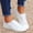 E-White, variant on Kcodviy Shoes Women's Soft Ladies Casual Slip on Shoes for Women Wide Loafers Flat Shoes Autumn Women Wide Width Shoes Casual Vulcanize Canvas Women's Casual for Women Casual Shoes