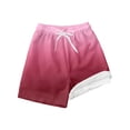thumbnail image 3 of 2025 Garçons Pantalons de Bain Décontractés avec Doublure de Compression Shorts de Bain Extensibles, 3 of 3