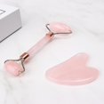 thumbnail image 1 of Rouleau de Massage Facial 2 en 1 Kit de Planche Guasha Têtes Doubles Pierre de Jade Lift du Visage Relaxation de la Peau Imming, 1 of 1