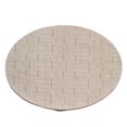thumbnail image 1 of tredstone Oval PVC Placemat Non-Slip Plastic Table Mat Water-proof Plate Dish Pads Coaster Kitchen Bar Accessories, 1 of 6