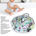 thumbnail image 3 of Baby Play Gym Mat, Tummy Time Activity Mat With 6 Detachable Toys, Baby Play Mats For Floor, Sensory Development  And Motor Skill Development, 3 of 8