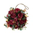 thumbnail image 1 of Abbracc Guirlande de Fleurs Décorative Suspendue pour Salon Porte Fête de Mariage Rouge, 1 of 3