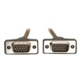 thumbnail image 1 of Eaton Tripp Lite Series Low-Profile VGA High-Resolution RGB Coaxial Cable (HD15 M/M), 10 ft. (3.05 m) - VGA cable - HD-15 (VGA) (M) to HD-15 (VGA) (M) - 10 ft - molded - black, 1 of 3