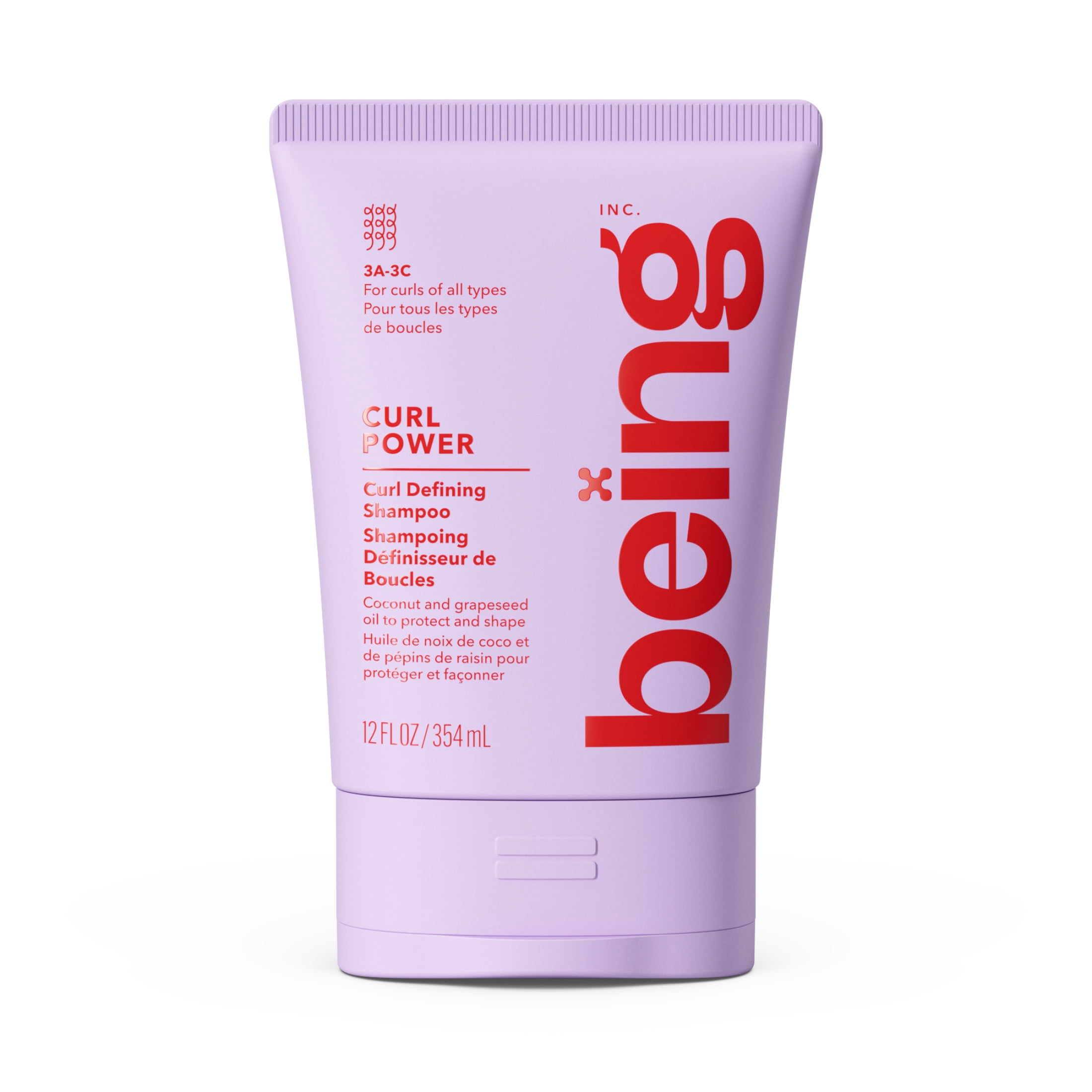 being CURL POWER Curl Deﬁning Shampoo with Coconut and Grapeseed Oil 354mL