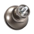 thumbnail image 4 of Unique Bargains Curtain Rod Finials Plastic End,Fit For 14mm Diameter (Max.) Rod，Total Size 54mm x 36mm Brown 6pcs, 4 of 4