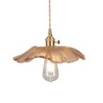 thumbnail image 1 of Xuanheng Flower Pendant Light Flower Glass Hanging Lamp for Bedside Coffee Restaurant Amber, 1 of 8