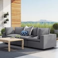 thumbnail image 1 of Modway Commix Sunbrella Canapé de Mobilier de Patio Extérieur, Gris, 1 of 10