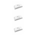 thumbnail image 1 of relayinert 2.4Ghz WiFi Smart Switch Mini Plastic App Remote Control Breaker Module Portable Office Safety Switches 3Set, 1 of 6