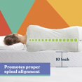 thumbnail image 4 of Early Bird Matelas en Mousse Simple Couche 10 Pouces, California Très Grand, 4 of 8