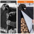 thumbnail image 2 of Support à Bois d'Extérieur Robuste - Porte-Bûches en Acier au Carbone Durable - Organisateur de Rangement Ajustable - Résistant aux Intempéries, pour Foyer, Patio et Cour Arrière - Support à Bois de 4 Pi + Housse Imperméable, 2 of 8