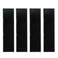 thumbnail image 1 of S SERENABLE 4 Pcs Coussinets Adhésifs de Traction pour Planche de Surf Paddle de Surf Shortboard Funboard Tapis Noir, 1 of 1