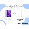thumbnail image 1 of Restored Apple iPhone 12 Mini - Carrier Unlocked - 128 GB Purple (Refurbished), 1 of 5