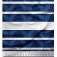 thumbnail image 1 of Soimoi polyester Crepe Fabric Stripe & Paisley Fabric Prints By Yard 52 Inch Wide, 1 of 3