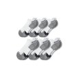 thumbnail image 1 of OTECKA Unisex Basic Performance Ankle Socks with Moisture-Wicking - Cushion Comfort Ankle Socks, White - 6 Packs, Large-X-Large, 1 of 5