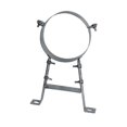 thumbnail image 4 of Tnarru Sangle Murale de Cheminée, Support de Tuyau de Cheminée, Pince de Doublure de Conduit, Sangle Murale Ronde B pour Évent, Support de Tuyau pour la Maison, Extérieur, Intérieur, Fixation Dia 18cm, 4 of 8