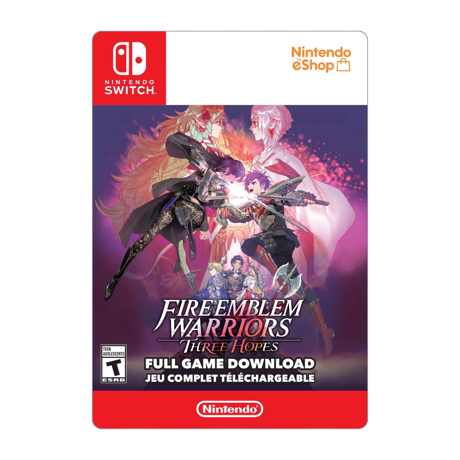 Nintendo Switch Fire Emblem Warriors: Three Hopes $79.99 (Code Numérique)