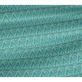thumbnail image 5 of oneOone Viscose Jersey Fabric Geometric & Floral Block Print Fabric BTY 60 Inch Wide, 5 of 5