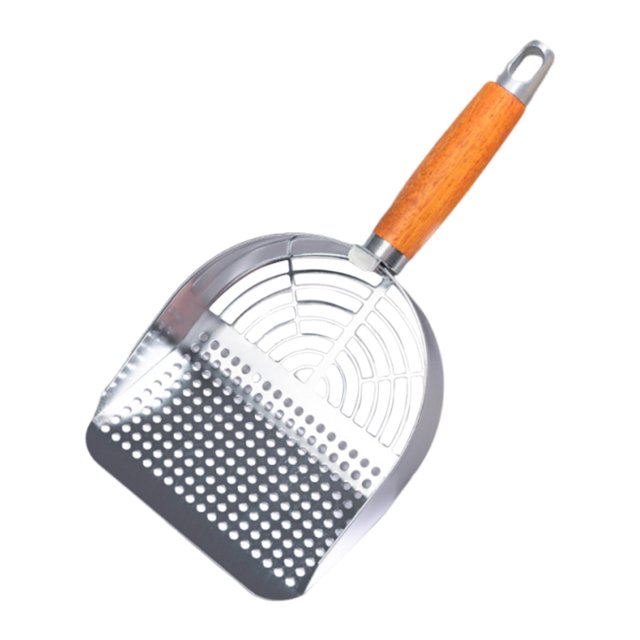 Milaget Pelle Compacte en Maille pour Litière de Chat en Acier Inoxydable Type Trou pour Lapin