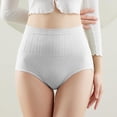 thumbnail image 2 of Women's High Waisted Abdominal And Small Belly Constricting Powerful Hip Lifting And Seamless Large Sized Briefs, 2 of 6