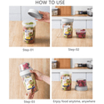 thumbnail image 3 of Breakfast On The Go Cups,Yogurt Portable Cups Large Capacity Sealed Double Layer Food Container With Cereal Oatmeal or Fruit Container, 3 of 4