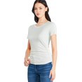 thumbnail image 4 of George Women's Side Ruched Tee, 4 of 6
