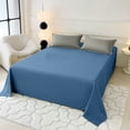 thumbnail image 3 of RKSTN Draps de Lit Couleur Unie Faciles Conviviaux Draps Lavables, 3 of 5