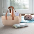 thumbnail image 4 of Birdeem Felts Baby Travel Storage Bag Portable Changing Table Organiser with Changeable Compartments Diaper Storage Bag for Diaper Toys Bottles Wipes Books, 4 of 6