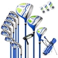 thumbnail image 1 of Gymax 12PCS Men's Complete Golf Club Set Right Hand w/Putter Golf Stand Bag Rain Hood, 1 of 10