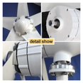 thumbnail image 3 of Éolienne 200W 12 24V 48V Conversion Automatique de Fréquence Étanche Éolienne Domestique Taux de Conversion Élevé, Utilisation Grand, 3 of 5