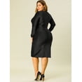 thumbnail image 4 of GRACE & GRANDEUR Robe de Cocktail Élégante Brillante Longueur Genou pour Femme Grande Taille d'Halloween, 4 of 4