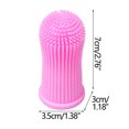 thumbnail image 3 of TIMIFIS Dog Pet Supplies Pet Finger Toothbrush Dog Toothbrush AVOID Stone Small Fingerbrush Finger Teeth CareFall/Winter, 3 of 5