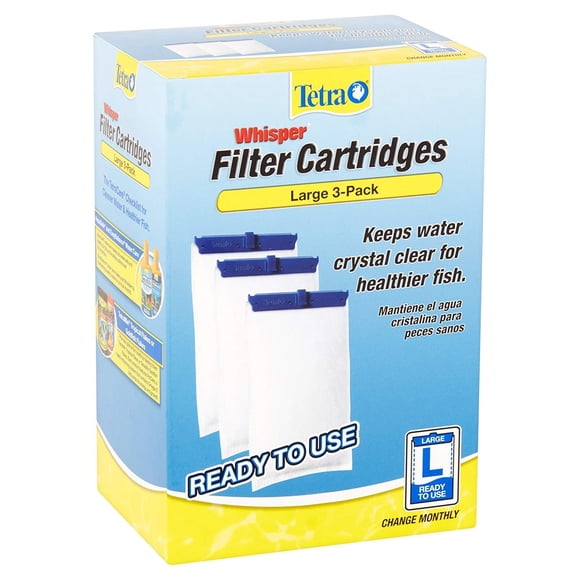 Tetra Whisper Grande Cartouche de Filtre Aquarium 3pk